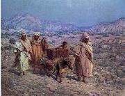 unknow artist, Arab or Arabic people and life. Orientalism oil paintings  431
